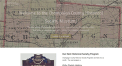 Desktop Screenshot of champaigncountyhistoricalmuseum.org
